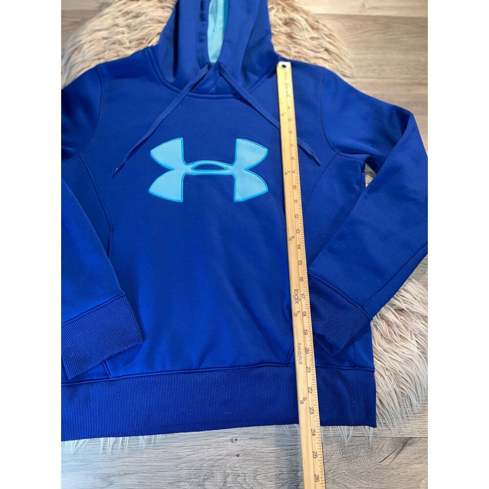 Under armour women’s blue hoodie sweater - Picture 4 of 8